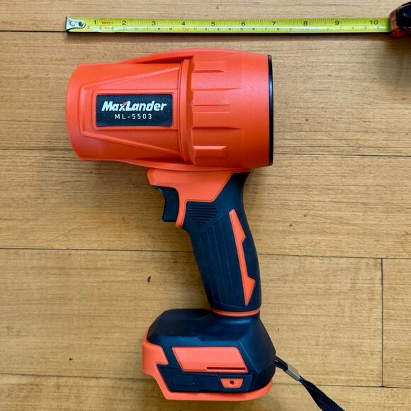 Cordless Hand-held Leaf Snow Blower, NWT (NEVER used) - Picture 8 of 8